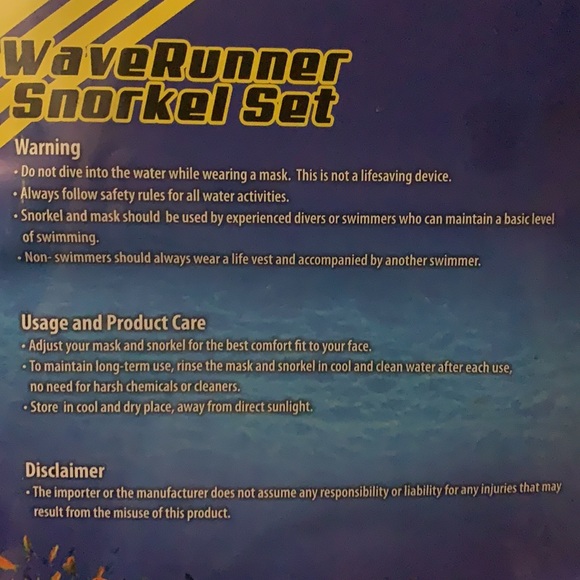 Snorkel Set - Picture 2 of 3